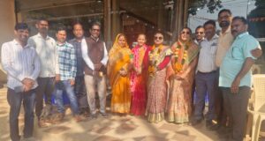 भाजपा महिला मोर्चा की नवनियुक्त पदाधिकारियों को बधाई देने का सिलसिला बदस्तूर जारी, साथी भाजपा पार्षदों ने दी बधाई